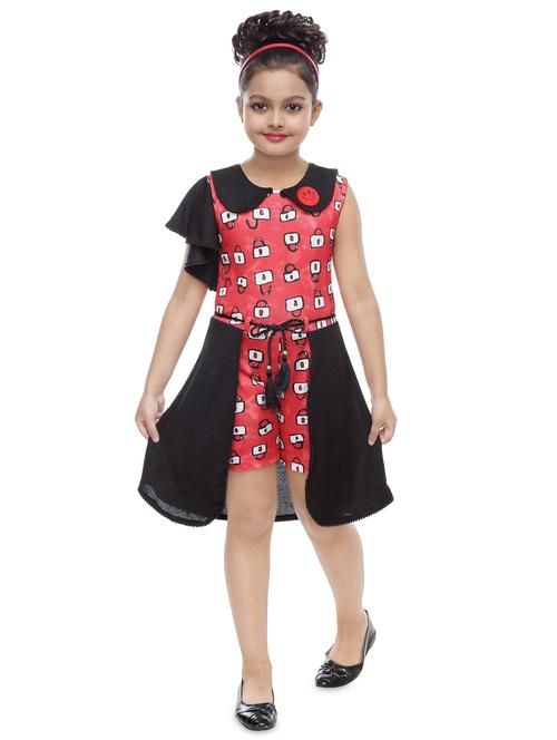 red printed playsuit - 18375482 - Very Small Image - 1
