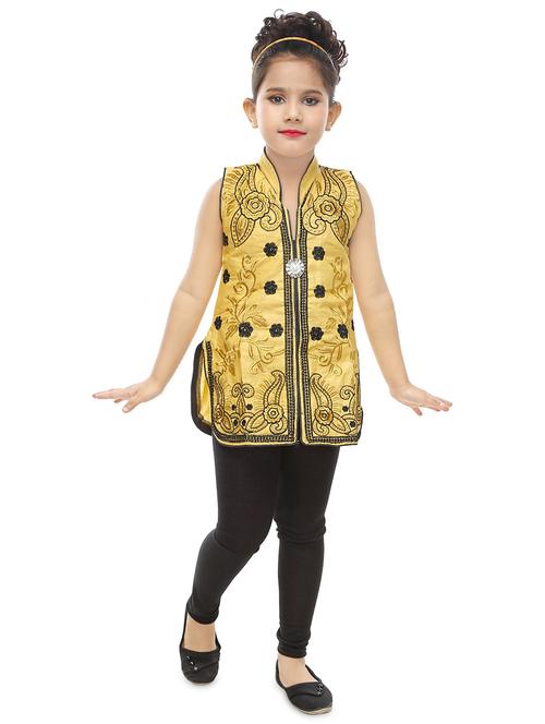 yellow printed suit set - 18375554 - Very Small Image - 1