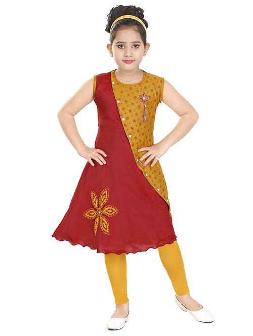 red printed suit set - 18375603 - Very Small Image - 1