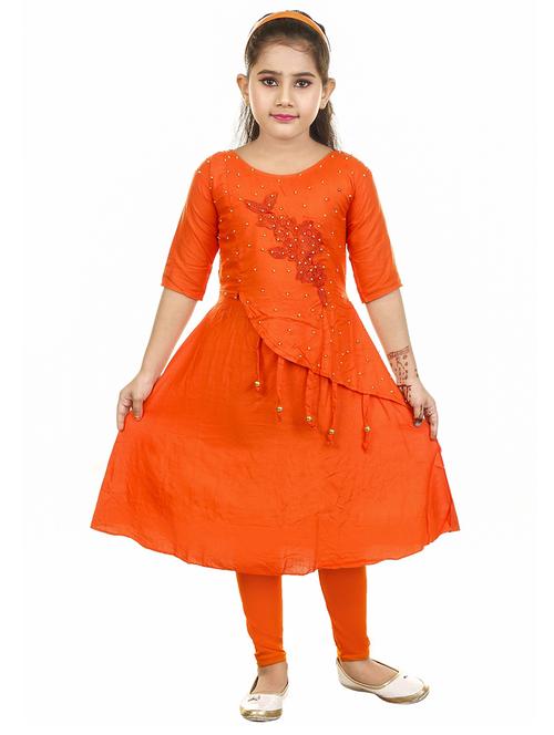orange solid suit set - 18375649 - Very Small Image - 1