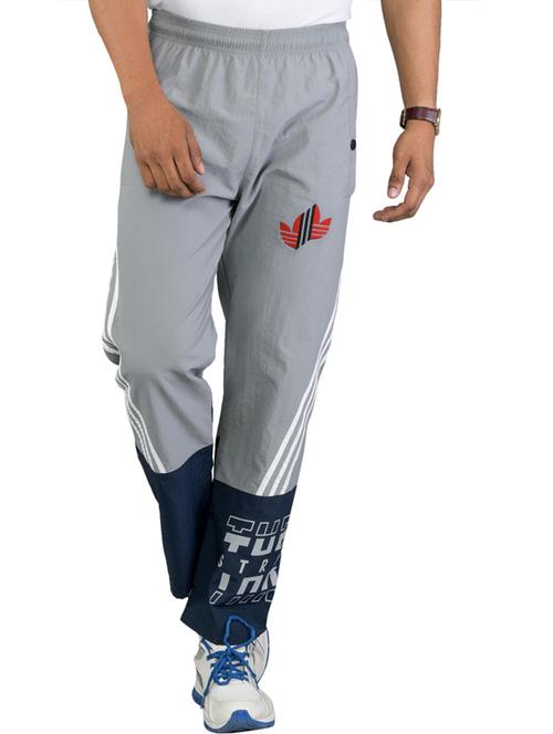 grey color-blocked track pant - 18375896 - Very Small Image - 1