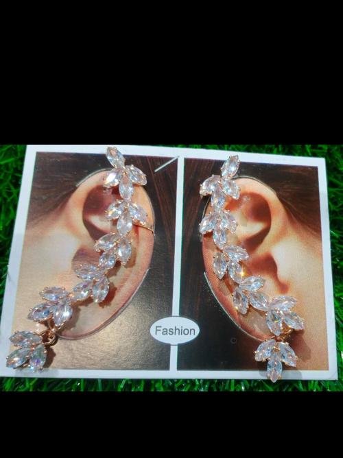 exclusive fancy party wear earrings - 18375965 - Very Small Image - 1