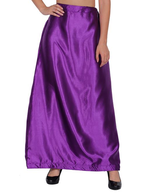 purple satin straight petticoat - 18376182 - Very Small Image - 1