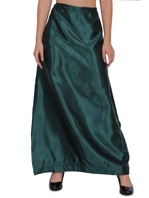 green satin straight petticoat - 18376194 - Very Small Image - 1