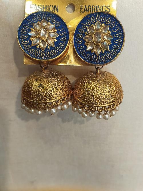 party wear earrring - 18376482 - Very Small Image - 1