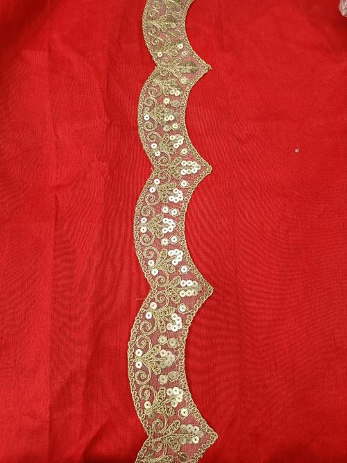 embroidered lace 1 mtr - 18376896 - Very Small Image - 1