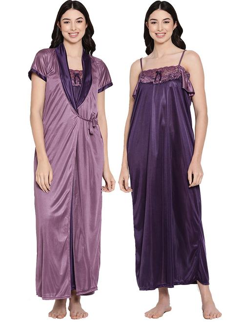 set of 2 pcs solid nighty - 18377848 - Very Small Image - 1