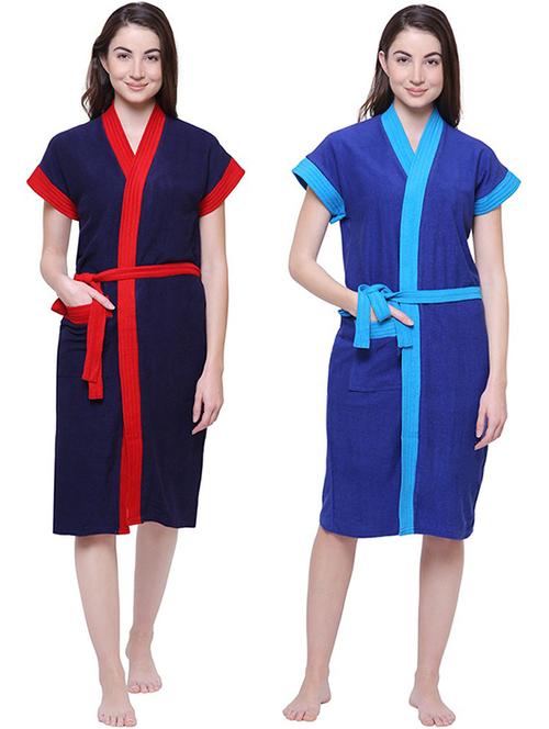 set of 2 bathrobe - 18378019 - Very Small Image - 1