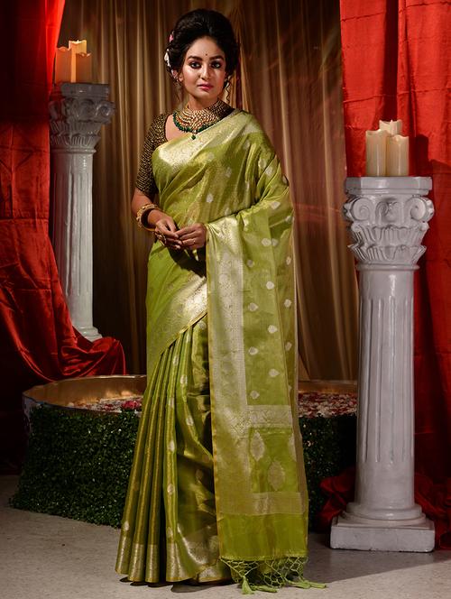 self designed woven saree - 18378155 - Very Small Image - 1