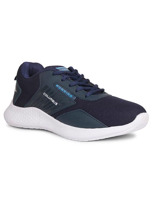 navy mesh sport shoes - 18378226 - Very Small Image - 1