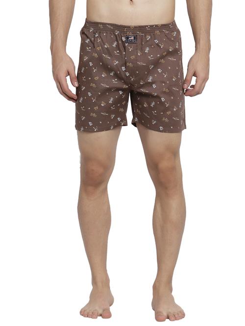 yellow printed boxer - 18378885 - Very Small Image - 1