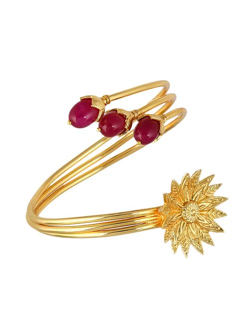 contemporary gold plated stylish bracelets - 18379694 - Very Small Image - 1