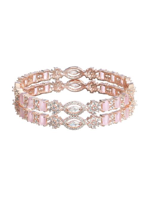 pink brass bangle - 18381111 - Very Small Image - 1