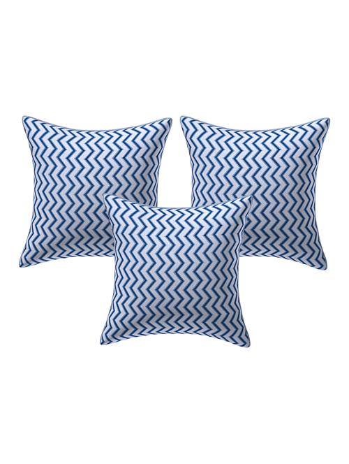 texstylehome assorted reversible jaipuri print pure cotton cushion covers - 18381845 - Very Small Image - 1