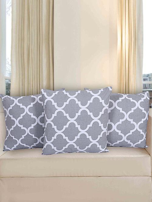 texstylehome assorted reversible jaipuri print pure cotton cushion covers - 18381854 - Very Small Image - 1