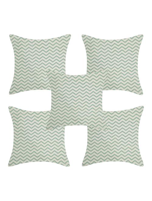 texstylehome assorted reversible jaipuri print pure cotton cushion covers - 18381866 - Very Small Image - 1