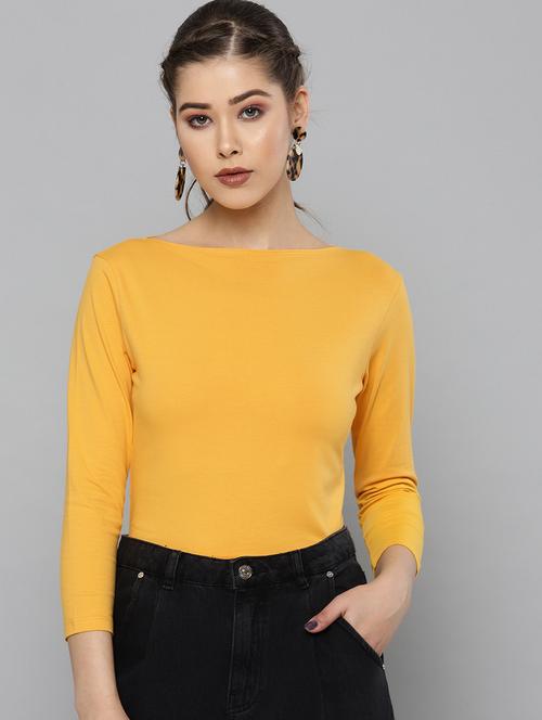 long sleeved solid regular top - 18381901 - Very Small Image - 1