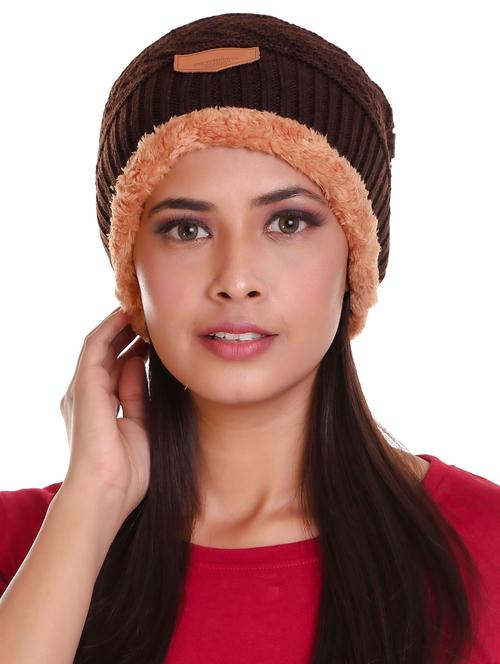 pack of 1 set = 1 beanie cap + 1 neck warmer - 18382189 - Very Small Image - 1