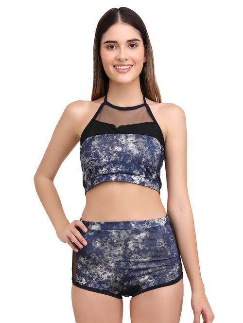 crevox acura net high neck navy blue 2pcs set - 18382294 - Very Small Image - 1