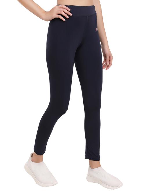 crevox fitted plain wine tights for yoga ,gym & swim - 18382296 - Very Small Image - 1