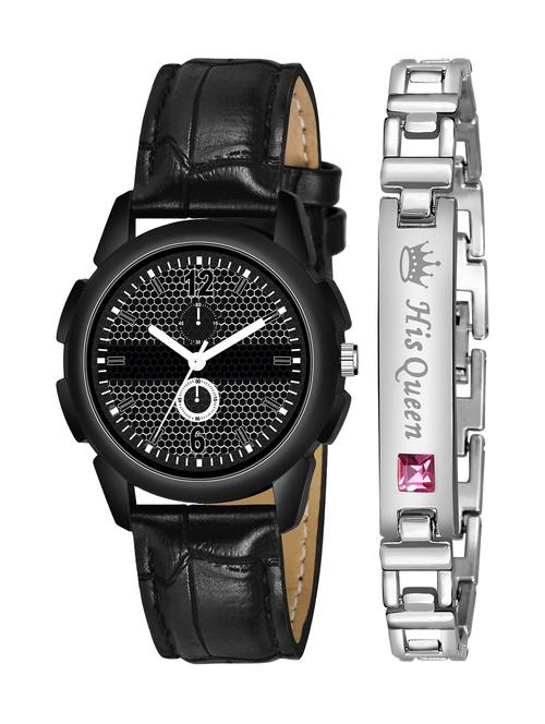 kajaru stylish analog watch for women with queen bracaelet - 18383779 - Very Small Image - 1