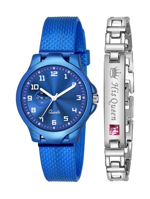 kajaru stylish analog watch for women with queen bracaelet - 18383783 - Very Small Image - 1