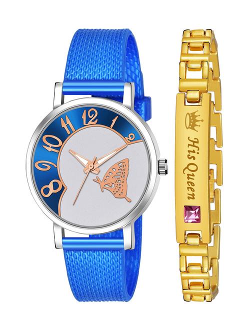 kajaru stylish analog watch for women with queen bracaelet - 18383819 - Very Small Image - 1