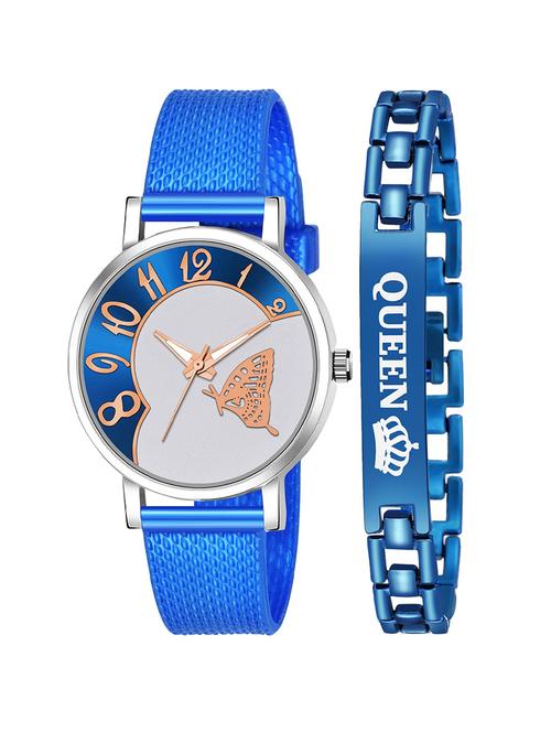 kajaru stylish analog watch for women with queen bracaelet - 18383927 - Very Small Image - 1