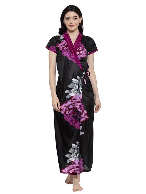 short sleeved printed nighty - 18385854 - Very Small Image - 1