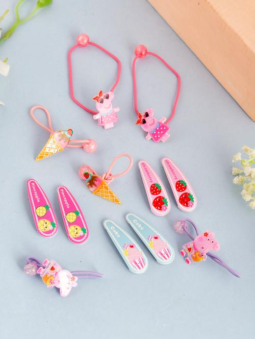 set of 12 tic tac and rubberband hair accessory - 18386618 - Very Small Image - 1