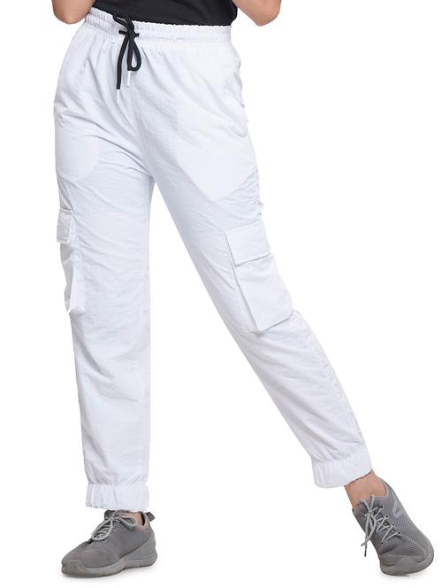 drawstring waist solid jogger - 18386959 - Very Small Image - 1
