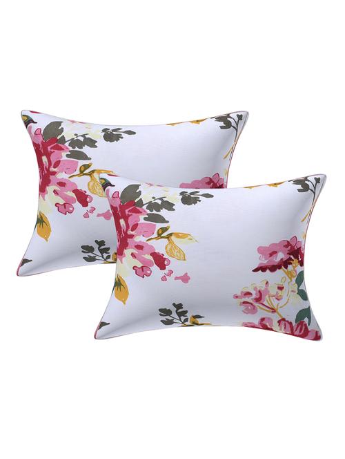 texstylehome pure cotton 12x18 inches jaipuri cushion pillow cover(pack of 2 pcs) - 18387586 - Very Small Image - 1