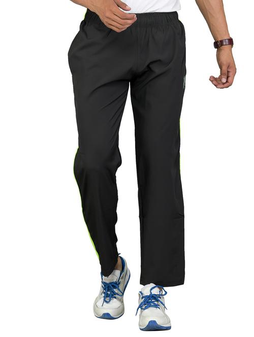 olive-green solid blend joggers track pant - 18387998 - Very Small Image - 1