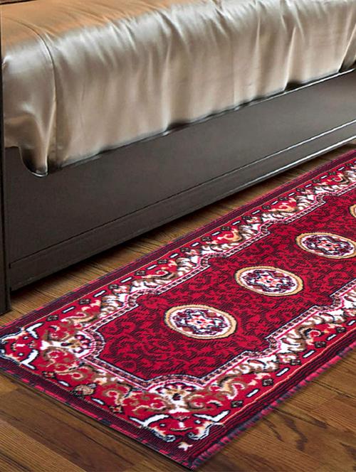 gaba super soft modern contemporary design bedside runner-(45x150 cm,purple) - 18388608 - Very Small Image - 1