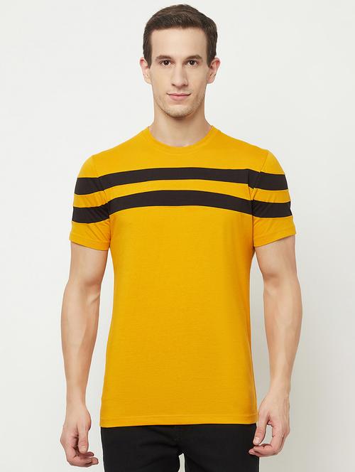 yellow striped t-shirt - 18388815 - Very Small Image - 1
