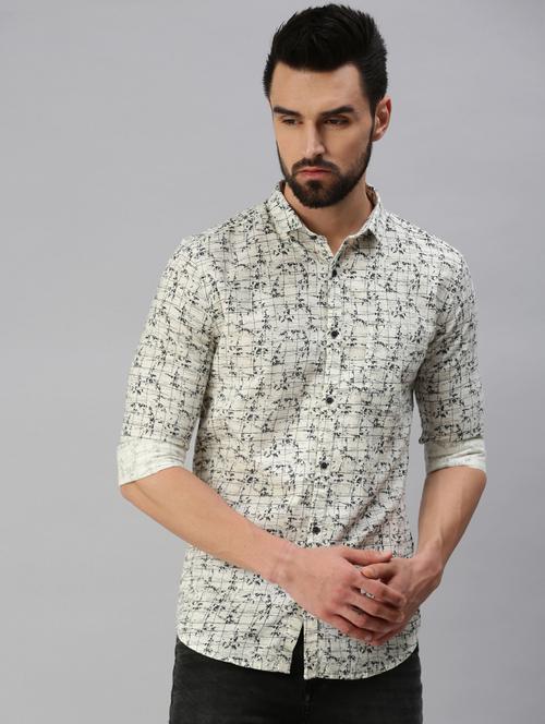 mens checks casual shirt - 18389629 - Very Small Image - 1
