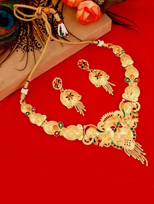 multi colored metal jewellery - 18390120 - Very Small Image - 1