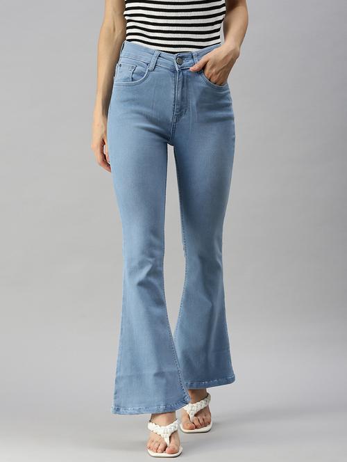 high rise stone wash jean - 18390294 - Very Small Image - 1