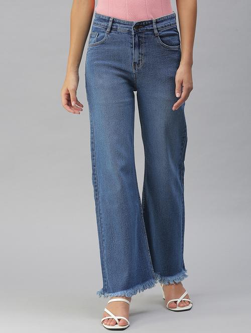 high rise stone wash jean - 18390348 - Very Small Image - 1