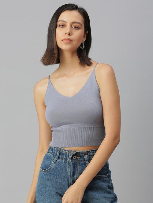 women's camisole shoulder strap top - 18392146 - Very Small Image - 1