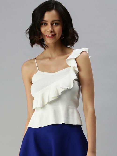 cami neck solid top - 18392169 - Very Small Image - 1