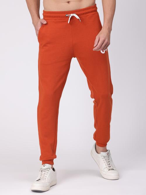 orange solid blend jogger - 18392685 - Very Small Image - 1