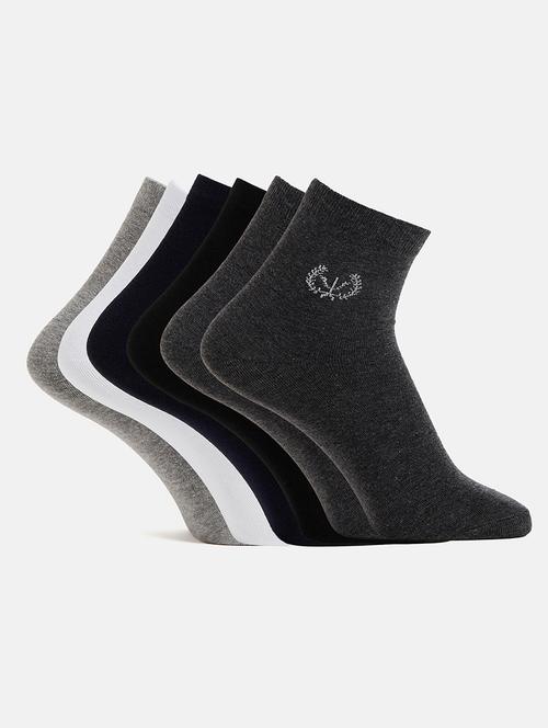 men pack of 3 ankle length socks - 18393638 - Very Small Image - 1