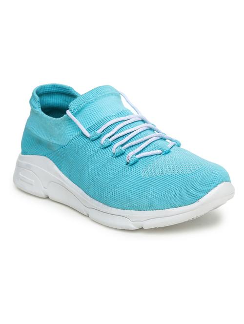 women turquoise blue lace up sports shoe - 18394570 - Very Small Image - 1