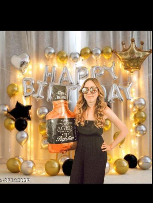 happy birthday decoration balloon - 18394728 - Very Small Image - 1