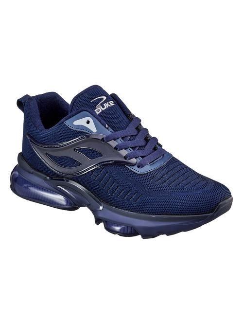 navy synthetic sport shoes - 18395095 - Very Small Image - 1
