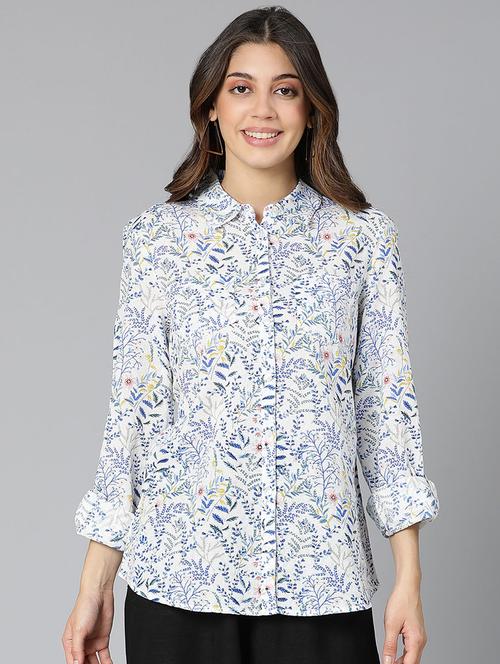 long sleeved printed shirt - 18395734 - Very Small Image - 1