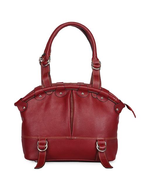 red solid regular handbag - 18395977 - Very Small Image - 1