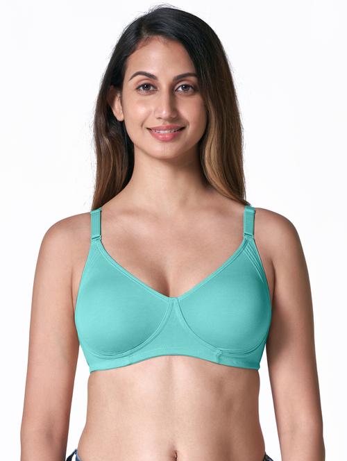 light blue solid t-shirt bra - 18396238 - Very Small Image - 1