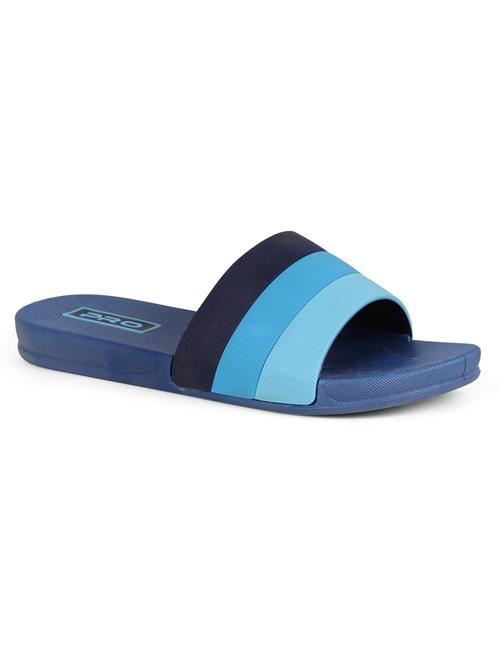 blue pvc slip on slippers - 18396608 - Very Small Image - 1